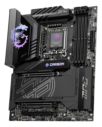 Tarjeta Madre Msi Mpg Z890 Carbon Wifi Ddr5 Lga 1851 Atx