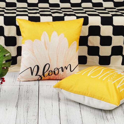 Onway Juego De 2 Fundas De Almohada Decorativas De 18 X 18