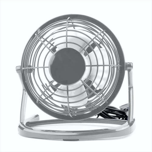 Imagen 4 de 7 de Ventilador Usb Portátil, Ajustable Ligero Silencioso, Gris