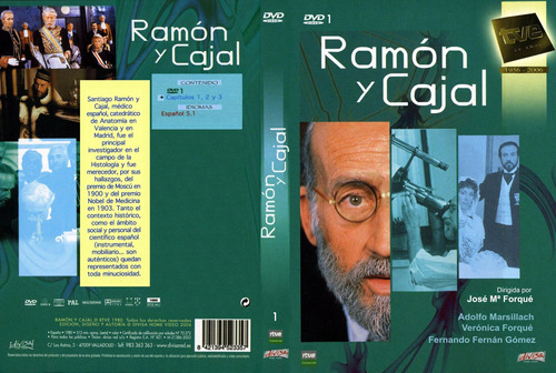 Ramón Y Cajal-fernando F. Gomez- Nobel Medicina ( 3dvds)