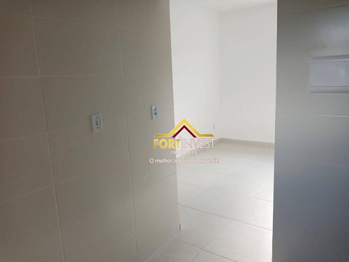 Casa Com 2 Dormitórios À Venda, 49 M² Por R$ 175.000,00 - Jardim Melvi - Praia Grande/sp - Ca0498