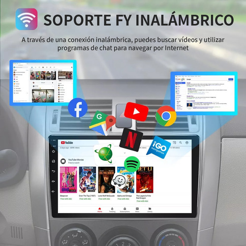 Auto Estéreo 4+32 Gb Android Gps Jetta Mk6 Bora Tiguan Vento