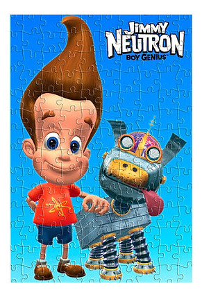 Puzzle Jimmy Neutron Con Perro Goddard