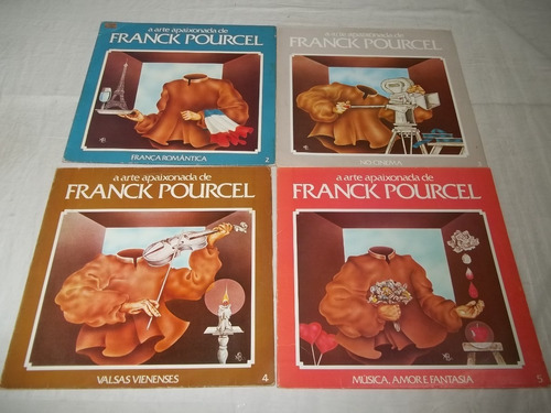 Lp Vinil - Franck Pourcel - A Arte Apaixonada - 4 Discos