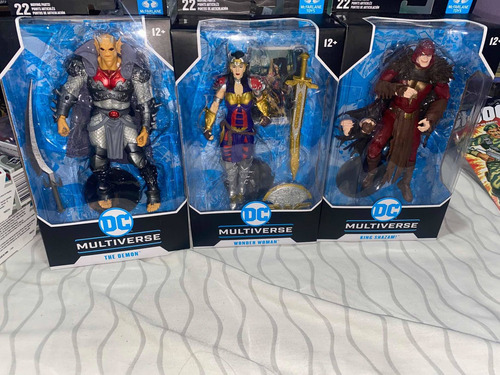 Mcfarlane Dc Multiverse Wonder Woman King Shazam Demon (Usado)