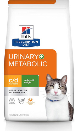 Hill's Prescription Diet C/d Multicare + Metabolic Gato2.9kg
