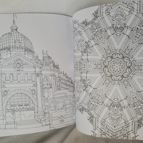 Ciudades Fabulosas Para Colorear Steve Mcdonald Urano (Usado)
