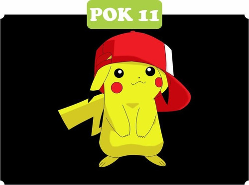 Imagem 2 de 8 de Adesivo Papel De Parede Infantil Pokemon Ash Pikachu 4m²