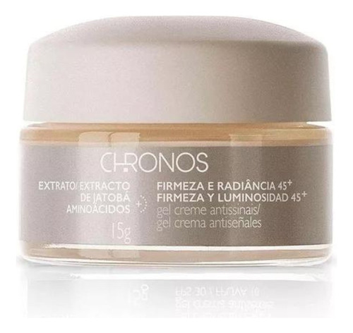 Mini Gel Rostro Antiage Noche +45 Chronos Natura - Lvdm