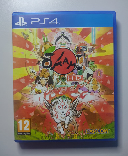 Okami Hd Ps4 Mídia Física (Usado)
