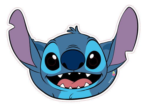 Antifaz Infantil Stich Mascara Careta Disney Original