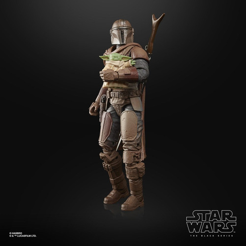 Imagen 3 de 5 de Star Wars Black Series The Mandalorian & Grogu (arvala -7)