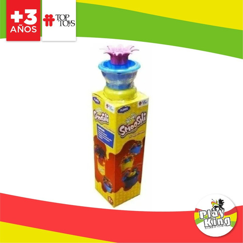 Imagen 4 de 10 de Smooshi X 3 Potes Masa Flores Con Molde Playking