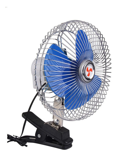 Ventilador Para Vehículos 8 Pulgadas Con Clip 24v A-vip 