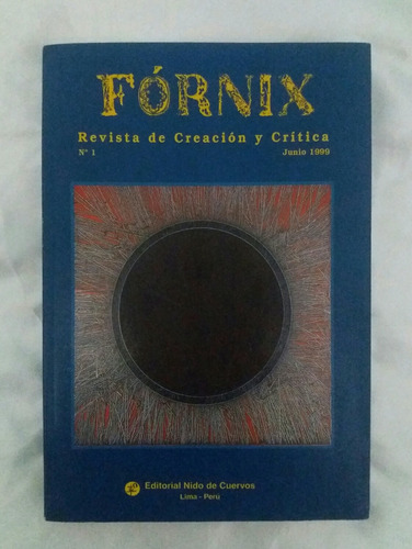 Fornix Revista De Creacion Y Critica Renato Cisneros 