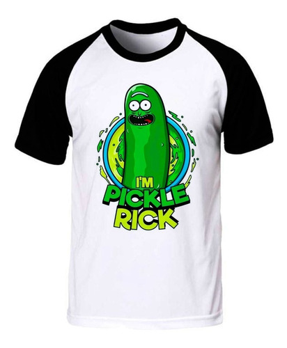 Pickle Rick Rick Y Morty Remera Spun Adulto/niño 