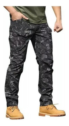 Pantalones De Hombre Herramientas Camuflaje Al Aire Libre Mu