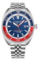 Comprar Stuhrling Reloj De Buceo Automático Suizo Caja Y Pulsera De 