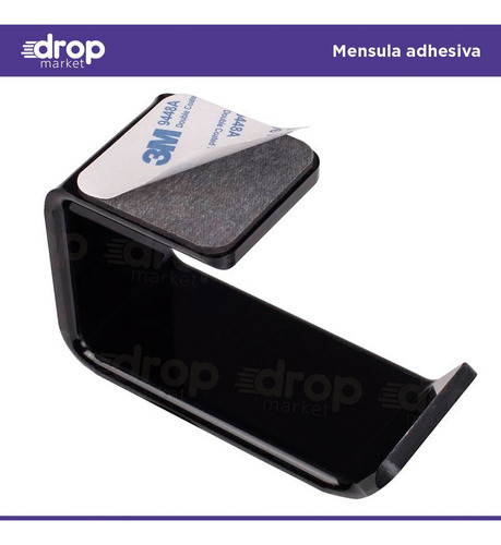 Soporte Gancho Adhesivo Ménsula De Acrílico