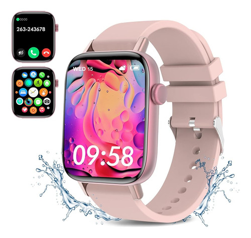 ~? Smart Watch 1.95'' Full Touch Smart Watches Para Mujeres 