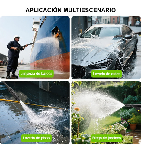 Vedd® Hidrolavadora Eléctrica 2175 Psi 3000w Con Accesorios
