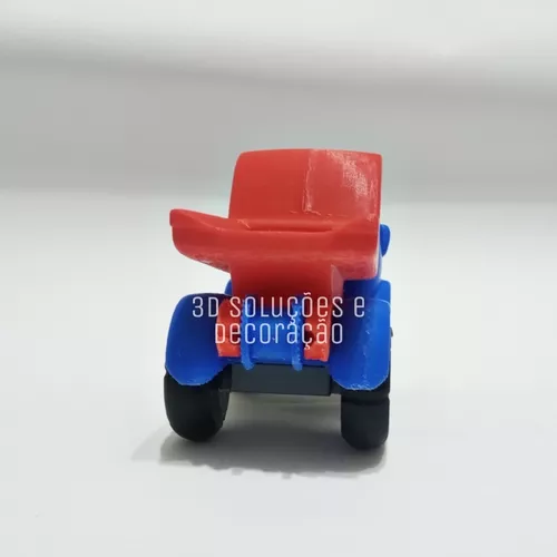 Leo O Caminhão Curioso Brinquedo Impressao 3d Personalize