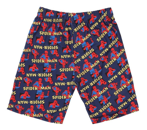 Pijama 2 Piezas Camiseta Y Pantaloneta Niño Blanco Marvel
