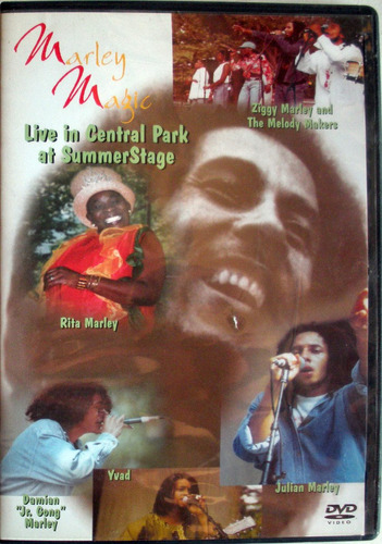 Dvd - Bob Marley - Marley Magic - Live In Central Park -