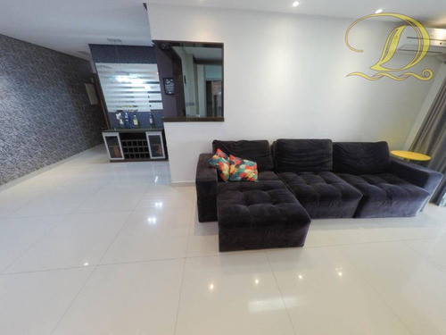 Imagem 3 de 30 de Apartamento Mobiliado De 3 Dormitórios À 50 Metros Da Praia Com Vista Do Mar À Venda Na Aviação!!! - Ap3597