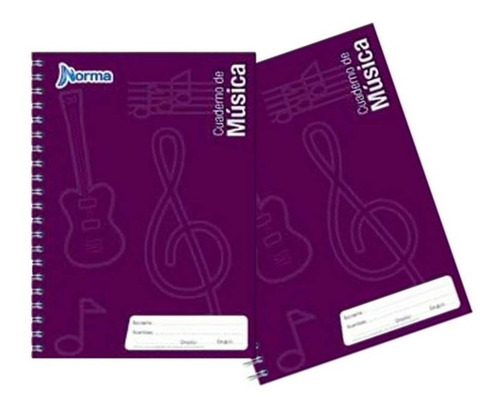 Cuaderno Profesional Temático Música 80h C/2 Pz Norma