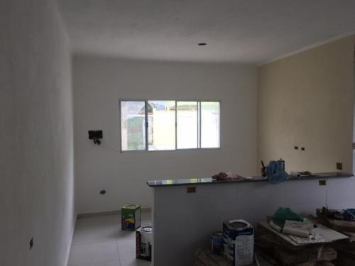 Casa Em Fase De Acabamento No Belas Artes -itanhaém 6357 Npc