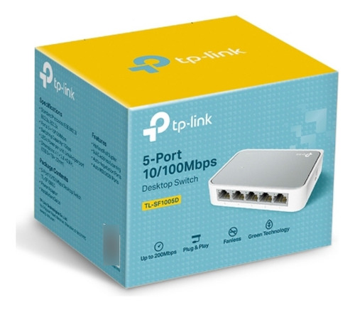 Switch 5 Puertos Tp-link Tl Sf1005d