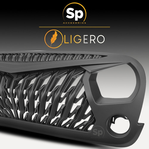 Parrilla Enojada Jeep Wrangler Jk 2007-2017 Frente C/led