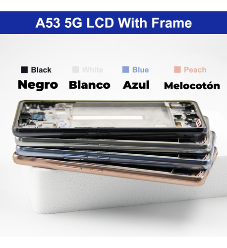 Pantalla Amoled Con Marco Para Samsung A53 5g A536 A536b