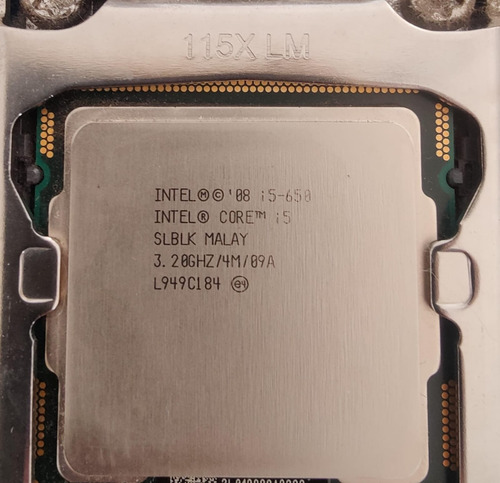 Procesador Intel Core I5-650 Con Grafica Integrada