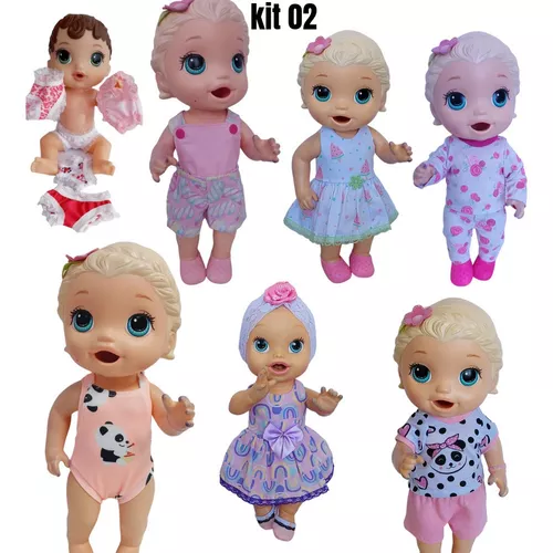 Roupa Boneca Baby Alive Kit C/11 Peças Variadas Pronta Entrega