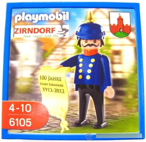 Playmobil Vitoriano - Soldado Zirndorf Comemorativo 100 Anos
