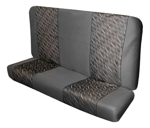 Funda Asiento Universal Gris Trasero Pliester