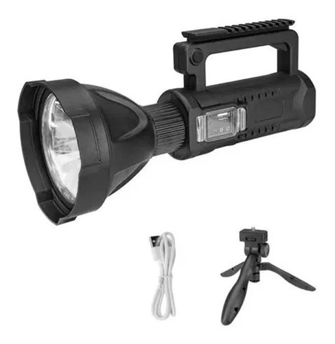 Linterna P50 Led Portátil Recargable Largo Alcance 4 Modos