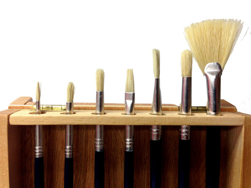 Set De Pintura Acrilica Sapiens C Caja Paleta Y Pinceles C07
