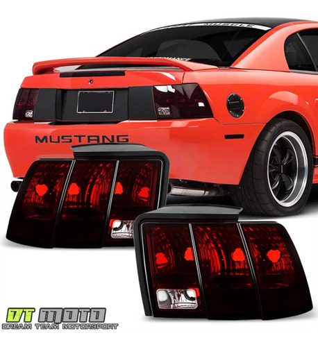 Par Micas Traseras Negro Ford Mustang Gt 2001 4.6l