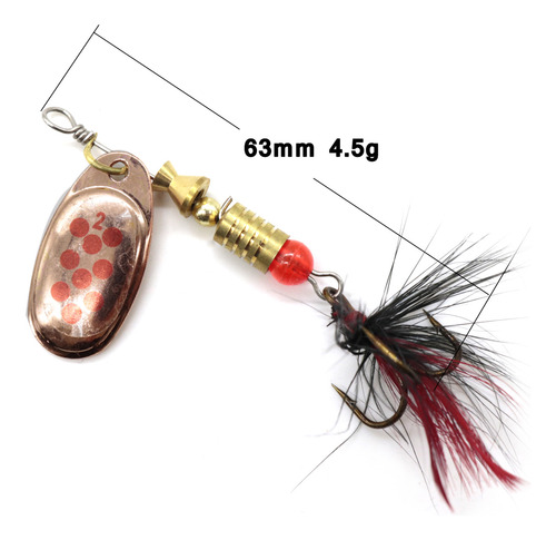 Set De Redes De Pesca Con Señuelo: Cebos Metálicos Ligeros Y