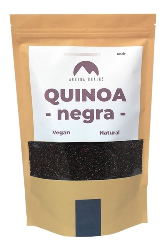Quinoa Negra 100% Natural 500 G Andina Grains