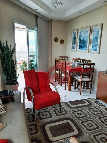 Imagem 10 de 24 de Apartamento Com 3 Dormitórios À Venda, 90 M² Por R$ 420.000 - Vila Guilhermina - Praia Grande/sp - Ap3549