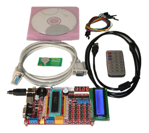 Tarjeta De Desarrollo Pic16f877a Pic18f452 Microchip Pic (Usado)