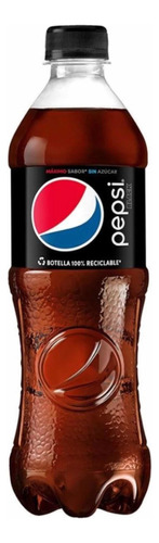 Refresco Pepsi Black 600ml (24piezas)