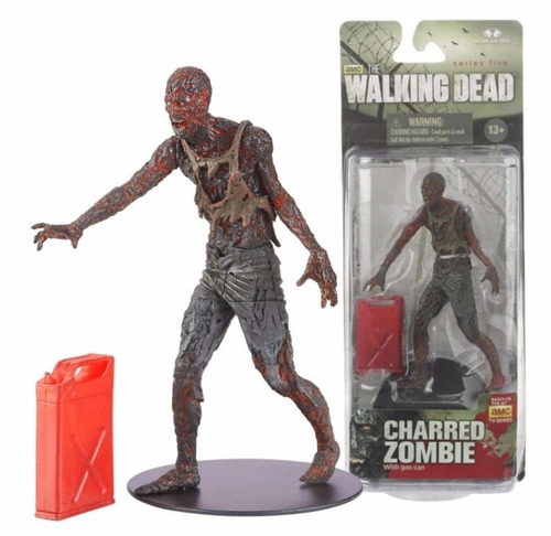 Charred Zombie Figura The Walking Dead