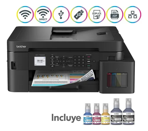 Multifuncional Brother T930 Duplex Autom. Tinta Continua Adf
