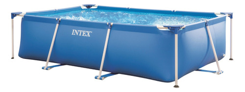 Piscina Intex Estrutural Retangular 2.282 Litros De Armação