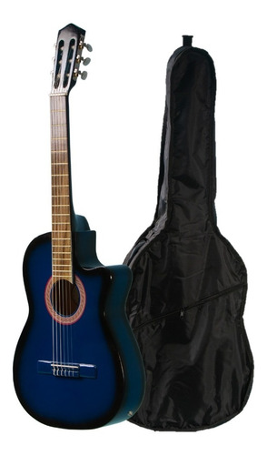 Imagen 1 de 2 de Hermosa Guitarra Con Curva Para Principiante Tamaño Estándar